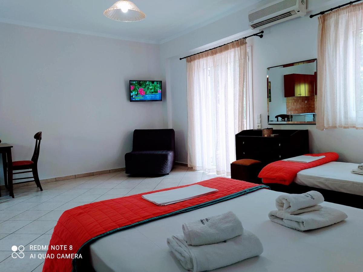 Aparthotel Oasis Exclusive Parga Pokoj fotografie